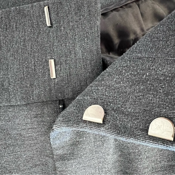 Covington Woman Dress Pants size 20W Straight Leg Career Office Gray Stretch - Picture 8 of 9